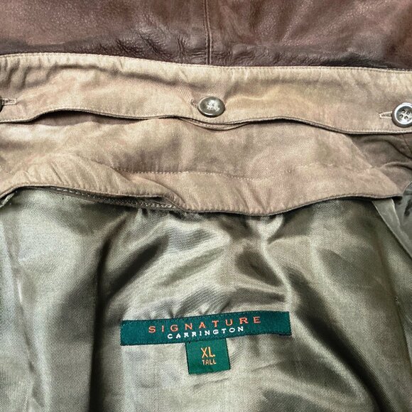 Men's Dressy Overcoat Trench Coat, Big & Tall, Size XL - Picture 5 of 5